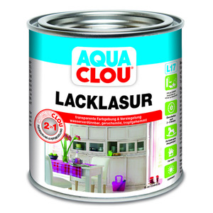 Lacklasur 'Aqua Clou' weiß 375 ml