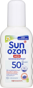 Sunozon Med Sonnenspray LSF 50+