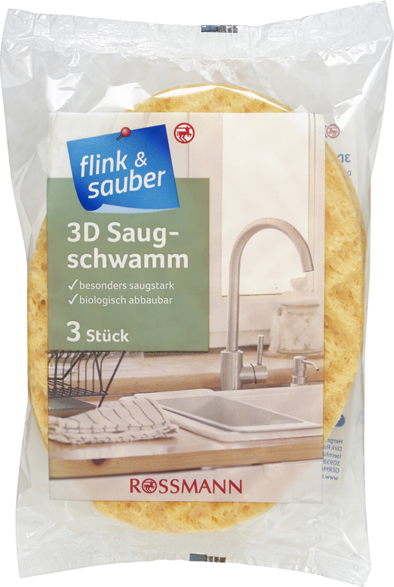 Bild 1 von flink & sauber 
            Saugschwamm