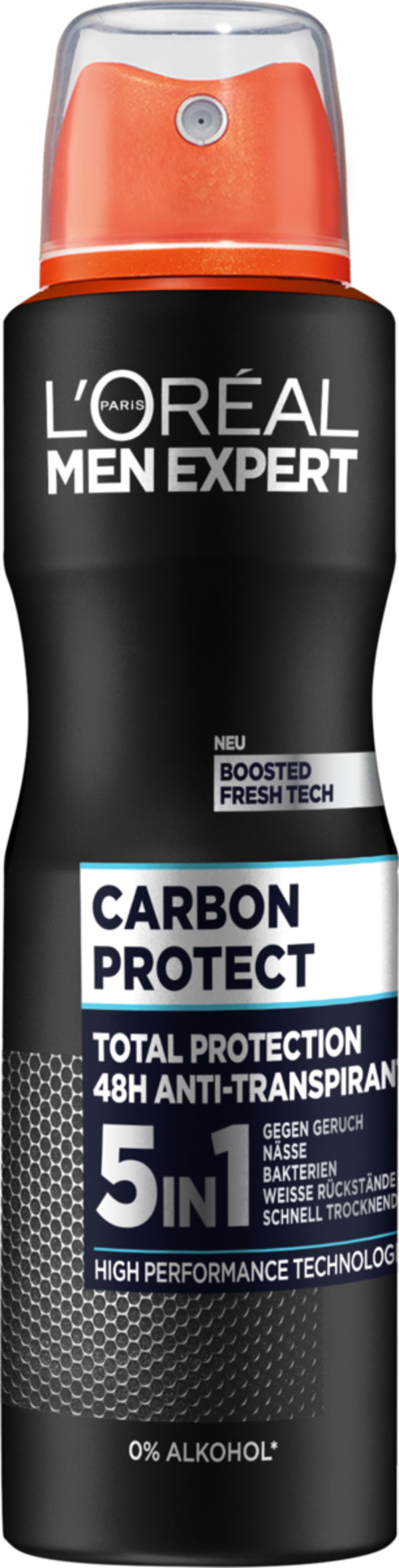 Bild 1 von L’Oréal Paris men expert Anti-Transpirant Spray Carbon Protect 5in1