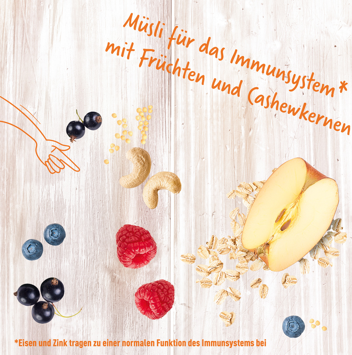 Bild 2 von enerBiO Immun Kick Müsli für das Imunsystem