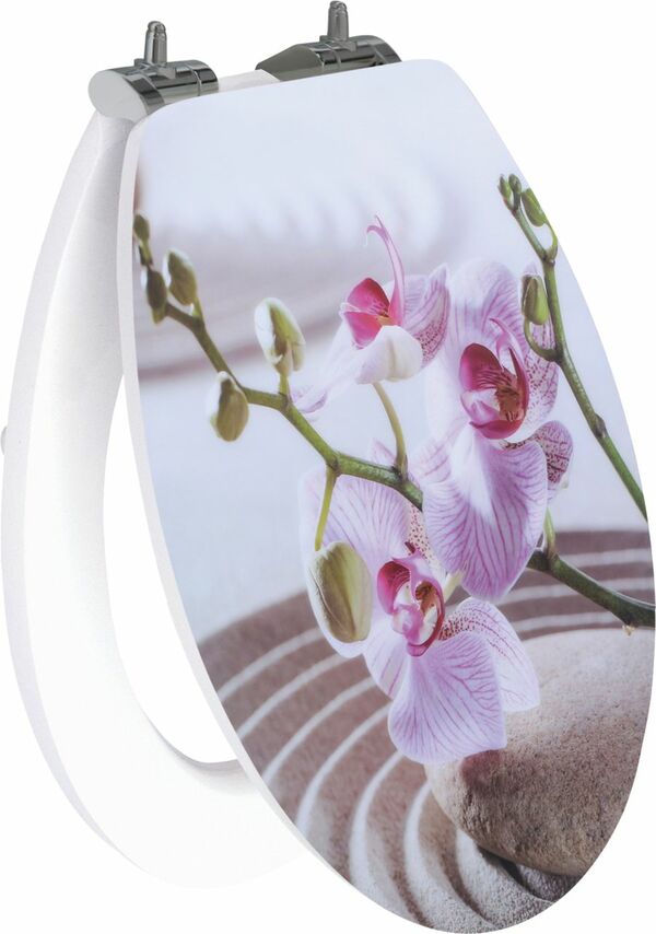 Bild 1 von Primaster WC-Sitz Flower abnehmbar, mit Absenkautomatik