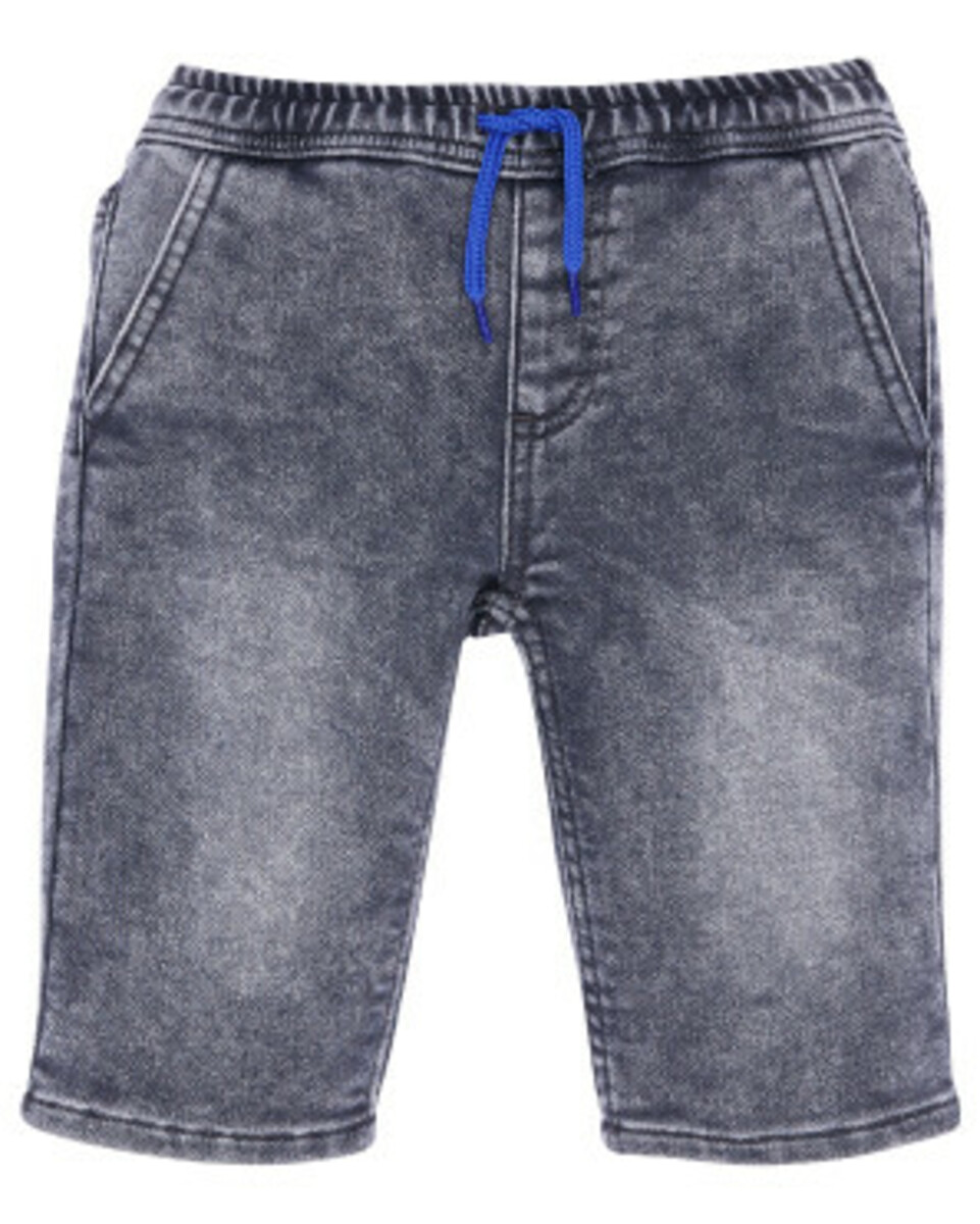 Bild 1 von Ausgewaschene Jeans-Shorts, Kiki & Koko, elastischer Bund, jeans grau