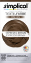 Bild 1 von simplicol Textilfarbe intensiv Nr. 1816 Espresso-Braun 1 Set