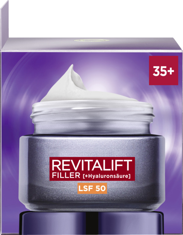 Bild 2 von L’Oréal Paris Revitalift Filler [+Hyaluronsäure] Intensiv Aufpolsternde Anti-Age Tagespflege mit LSF 50