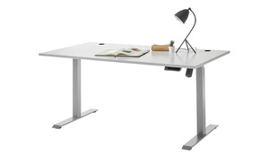 Schreibtisch, höhenverstellbar  Pader - 160 cm - 72 cm - 77 cm - Sconto