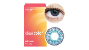Clearcolor™ Colorblends - Emerald Farblinsen Sphärisch 2 Stück unisex