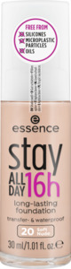 essence stay ALL DAY 16h long-lasting Foundation 20 - Soft Nude