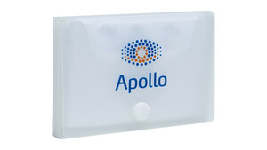 Apollo Mikrofasertuch für Brillen 1 Stück Kunststoff unisex