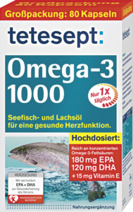 tetesept Omega-3 Lachsöl 1000 5.11 EUR/ 100 g