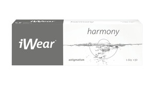 iWear® harmony astigmatism Tageslinsen Torisch 30 Stück unisex