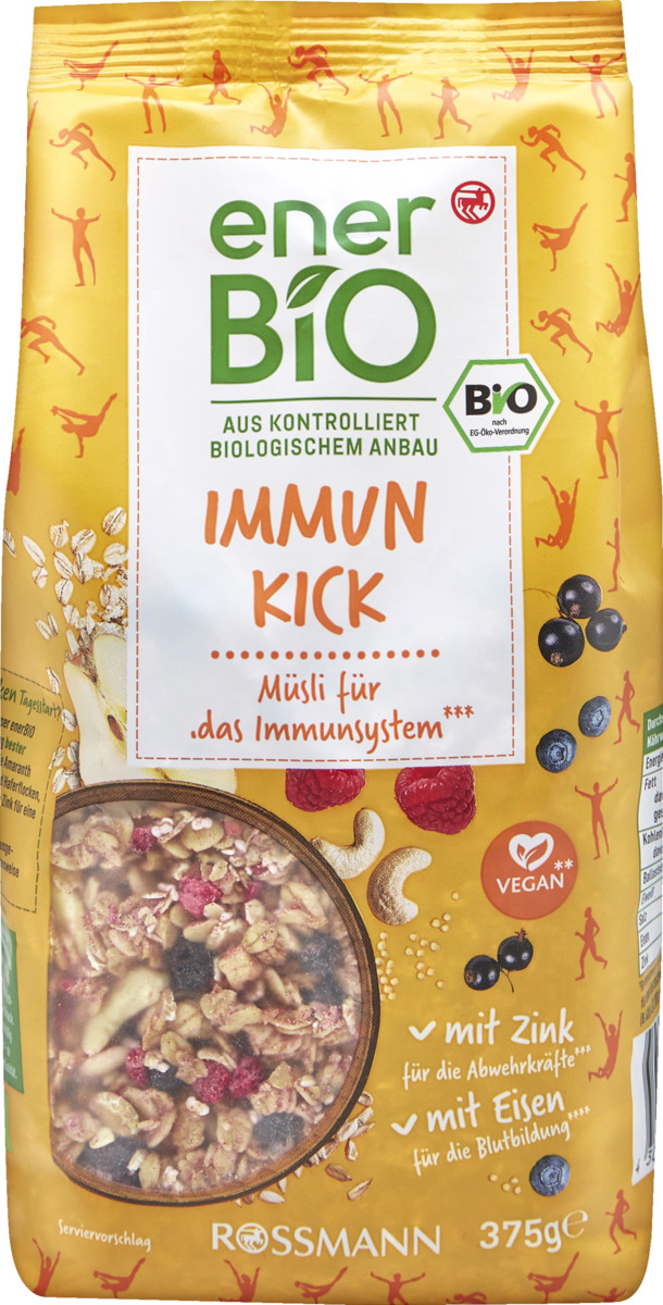 Bild 1 von enerBiO Immun Kick Müsli für das Imunsystem