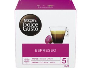 DOLCE GUSTO Espresso Kaffeekapseln (NESCAFÉ® Dolce Gusto®)