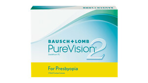 PureVision® 2 for Presbyopia Monatslinsen Multifokal Sphärisch 3 Stück unisex