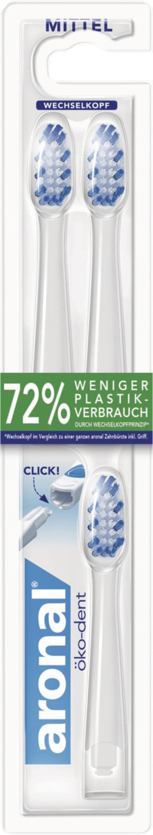 Bild 1 von Aronal öko-dent Wechselköpfe mittel