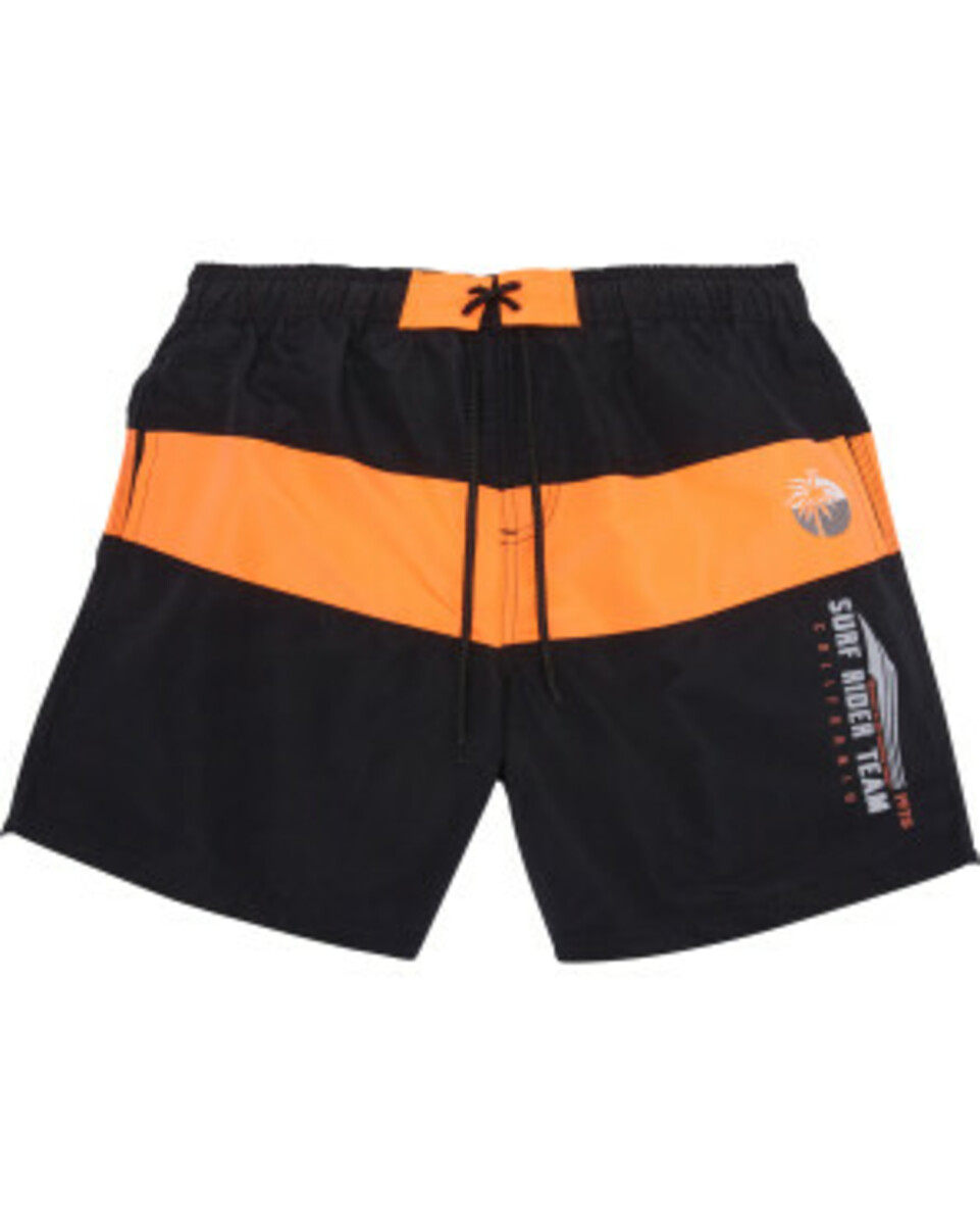 Bild 1 von Badeshorts mit Taschen, X-Mail, verschiedene Designs, schwarz