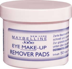 Maybelline New York Augen Make Up-Entferner Pads 50 S 0.09 EUR/1 Stück