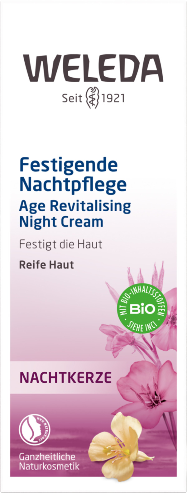 Bild 1 von Weleda Nachtkerze Festigende Nachtpflege 63.87 EUR/ 100 ml