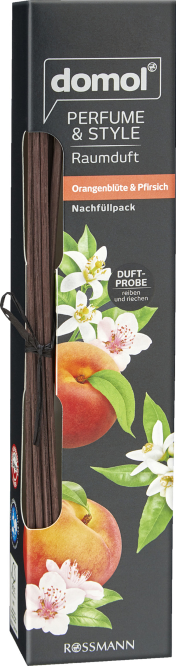 Bild 1 von domol Perfume & Style Raumduft Orangenblüte & Pfirsich Nachfüllpack