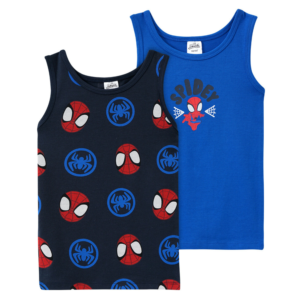Bild 1 von 2 MARVEL Spidey Unterhemden mit Print BLAU / DUNKELBLAU