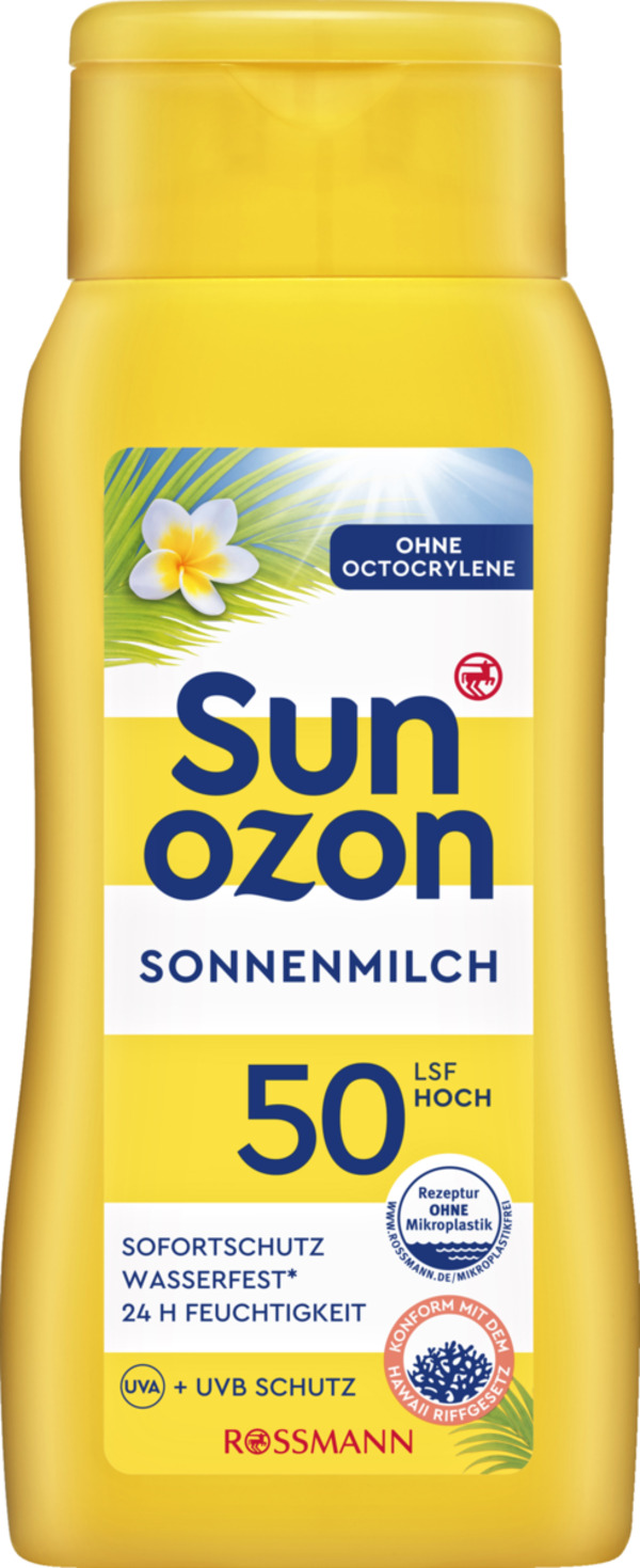 Bild 1 von Sunozon Sonnenmilch LSF 50