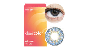 Clearcolor™ Colorblends - Dusk Blue Farblinsen Sphärisch 2 Stück unisex