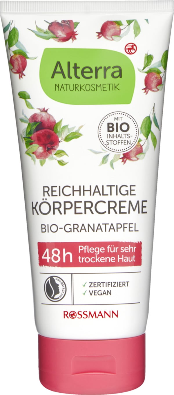 Bild 1 von Alterra Reichhaltige Körpercreme Bio-Granatapfel & Bio 0.90 EUR/ 100 ml