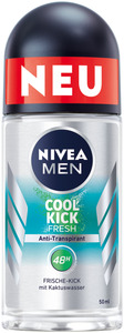 NIVEA MEN Anti-Transpirant Roll-on Cool Kick Fresh