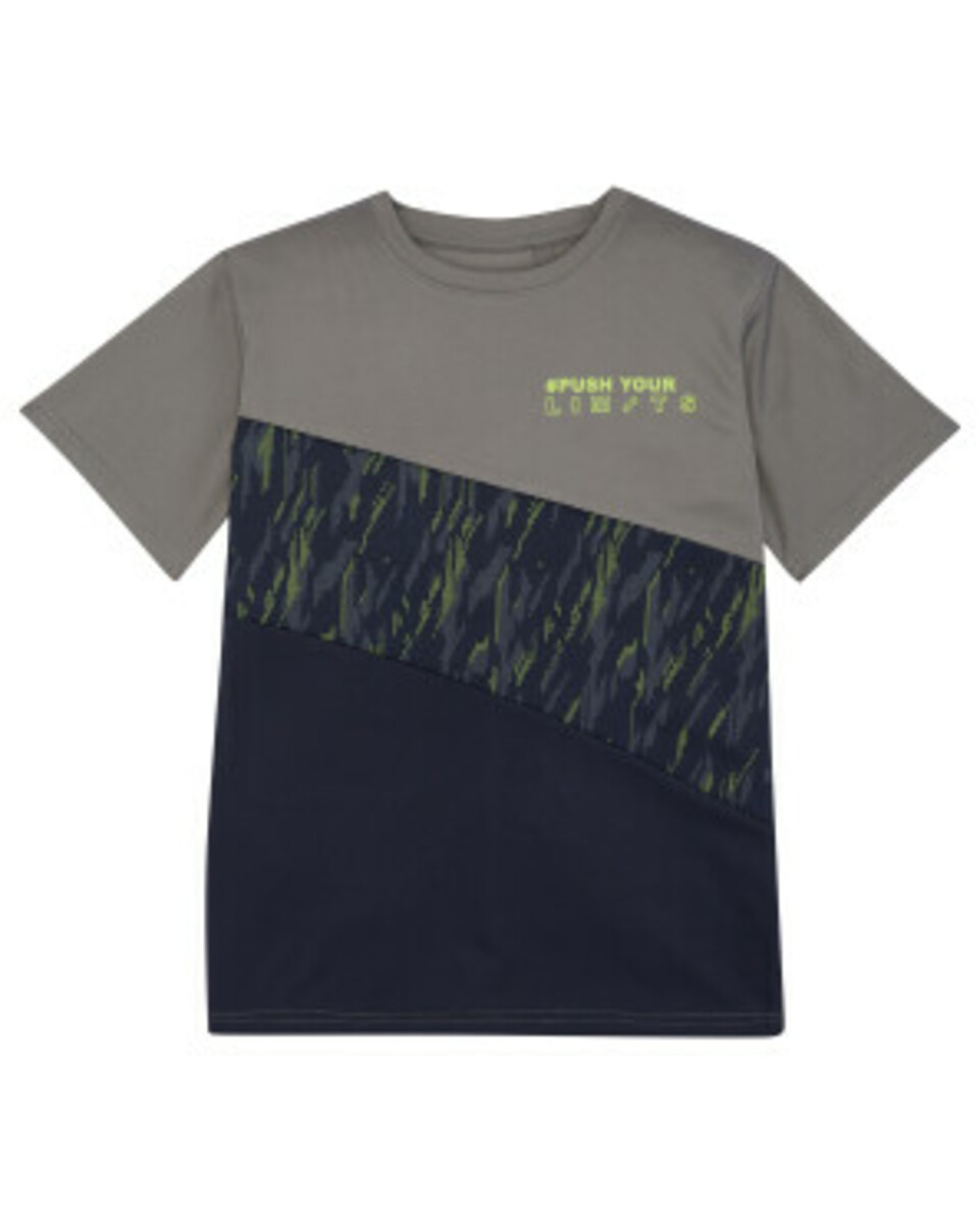 Bild 1 von Sport-Shirt Colour-Blocking, Ergeenomixx, grau