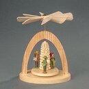 Bild 1 von Albin Preissler Weihnachtspyramide »Wärmespiel - Förster, Reisigfrau und Waldarbeiter«