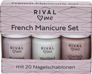 RIVAL loves me French Manicure Set