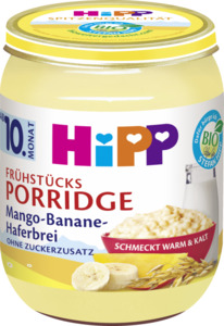 HiPP Bio Frühstücks Porridge Mango-Banane-Haferbrei