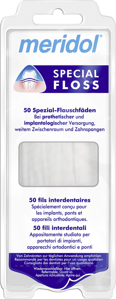 Bild 1 von meridol Spezial-Flauschfäden