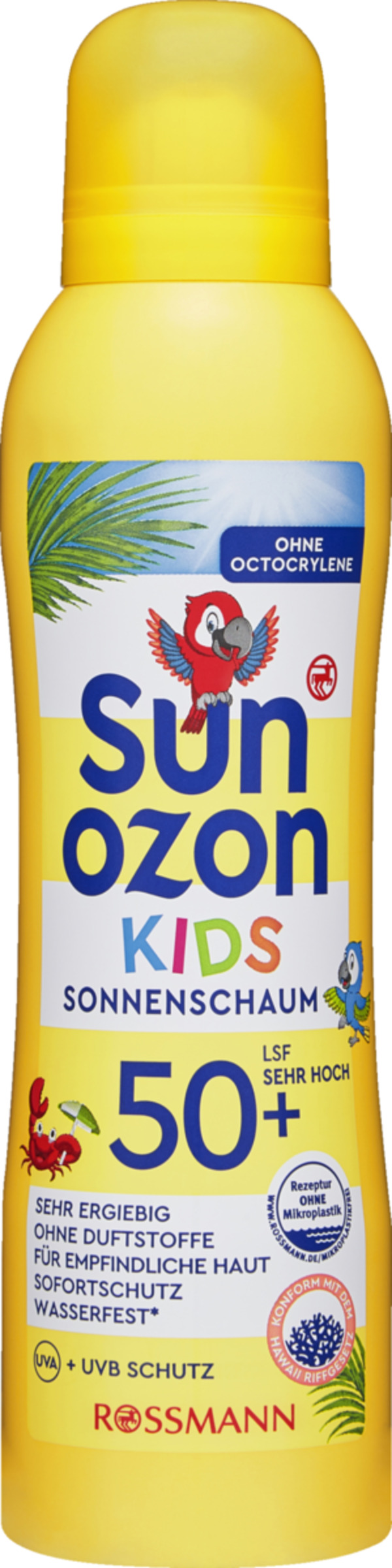 Bild 1 von Sunozon Kids Sonnenschaum LSF 50+