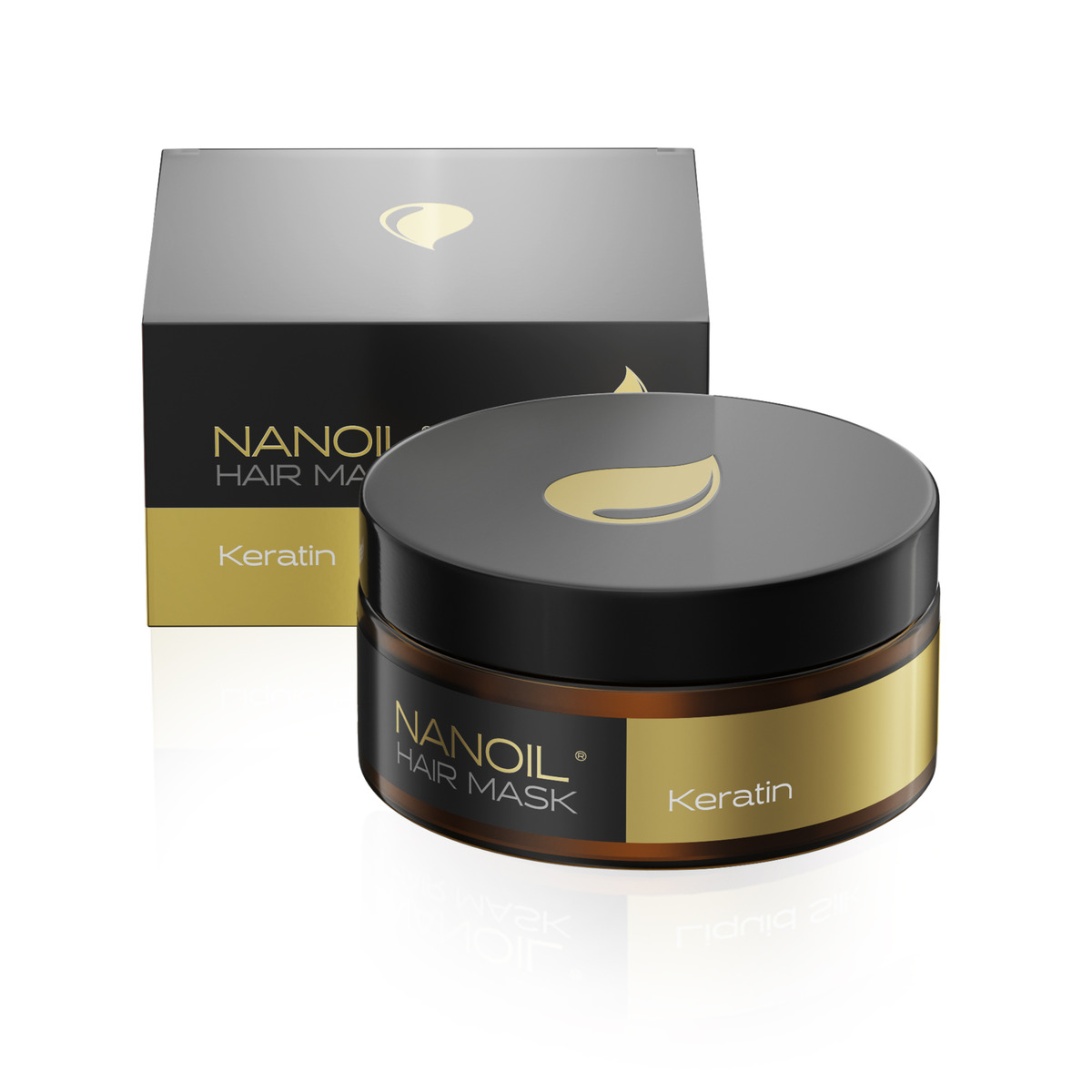 Bild 1 von NANOIL Haarmaske mit Keratin