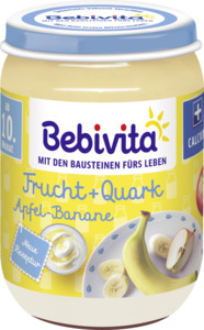 Bebivita Bio Frucht+Quark Apfel-Banane