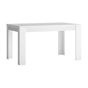 Tisch Novena 140-180x76,6x85 cm Alpinweiß