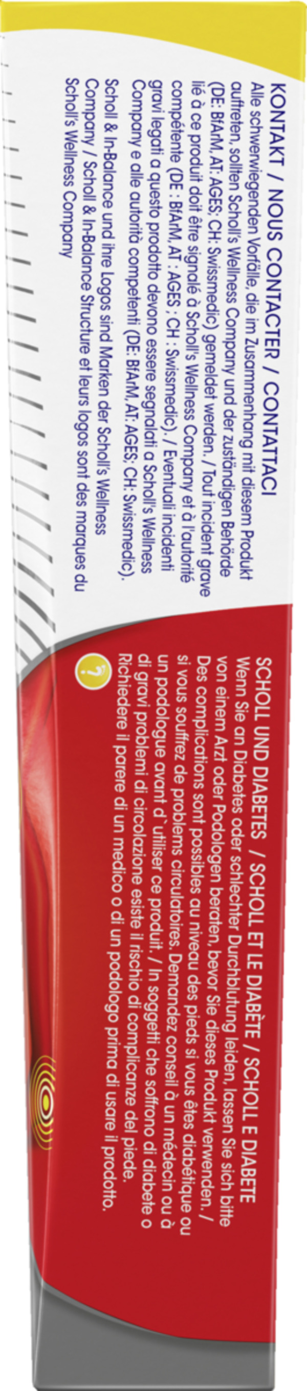 Bild 2 von Scholl In-Balance 3/4 Einlagen bei Schmerzen von Knie bis Ferse Größe 37 - 39,5