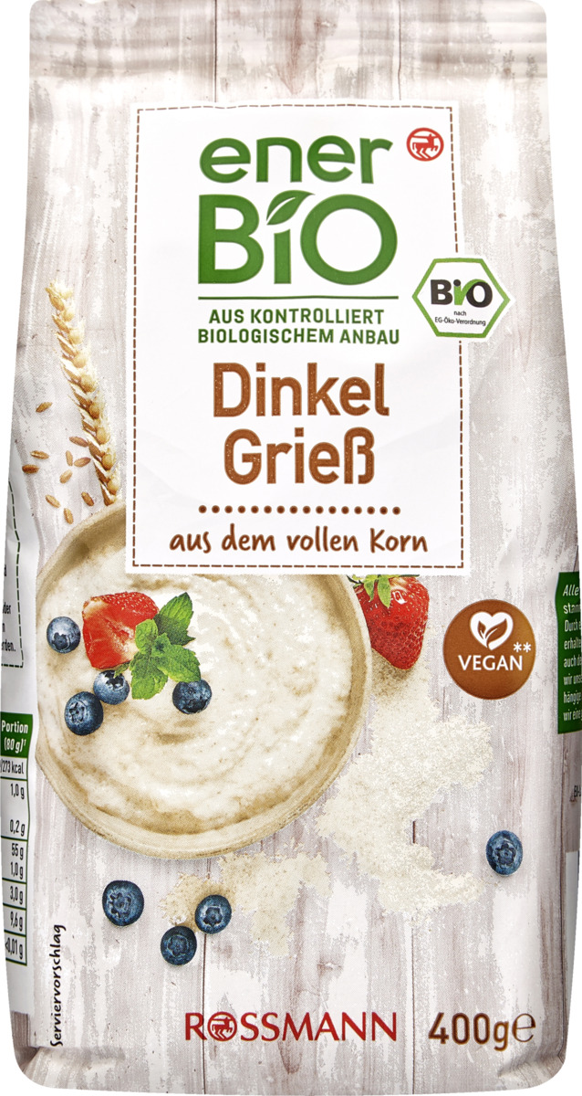 Bild 1 von enerBiO Dinkelgriess