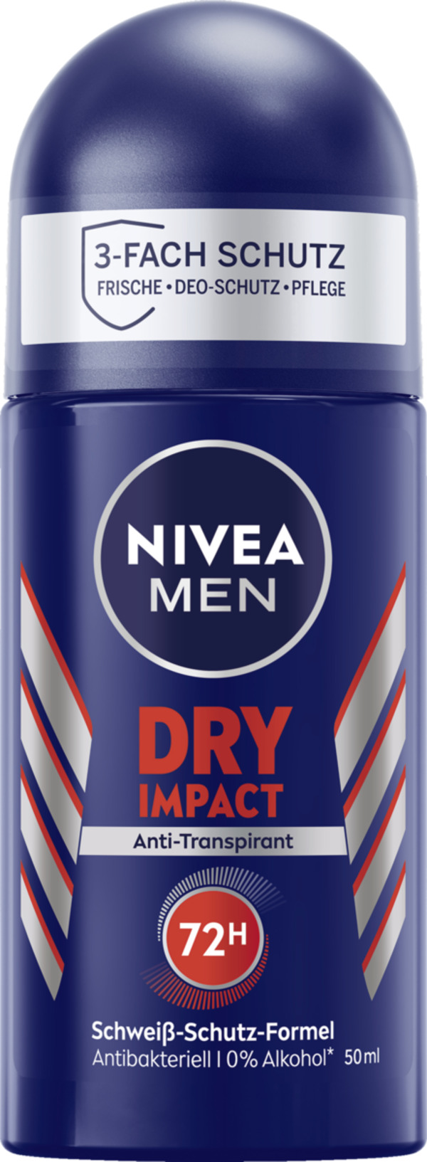 Bild 1 von NIVEA MEN Anti-Transpirant Roll-on Dry Impact