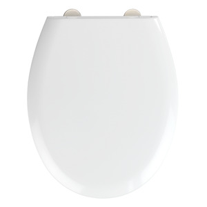 Wenko WC-Sitz 'Rieti' Duroplast weiß, Absenkautomatik