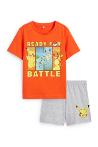 C&A Pokémon-Shorty-Pyjama-2 teilig, Orange, Größe: 110