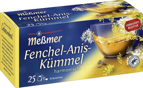 Bild 1 von Meßmer Kräutertee Fenchel-Anis-Kümmel