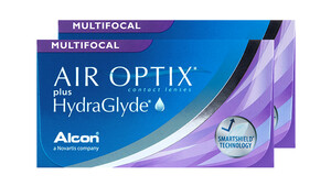 AIR OPTIX® plus HydraGlyde Multifocal Monatslinsen Multifokal Sphärisch 6 Stück unisex