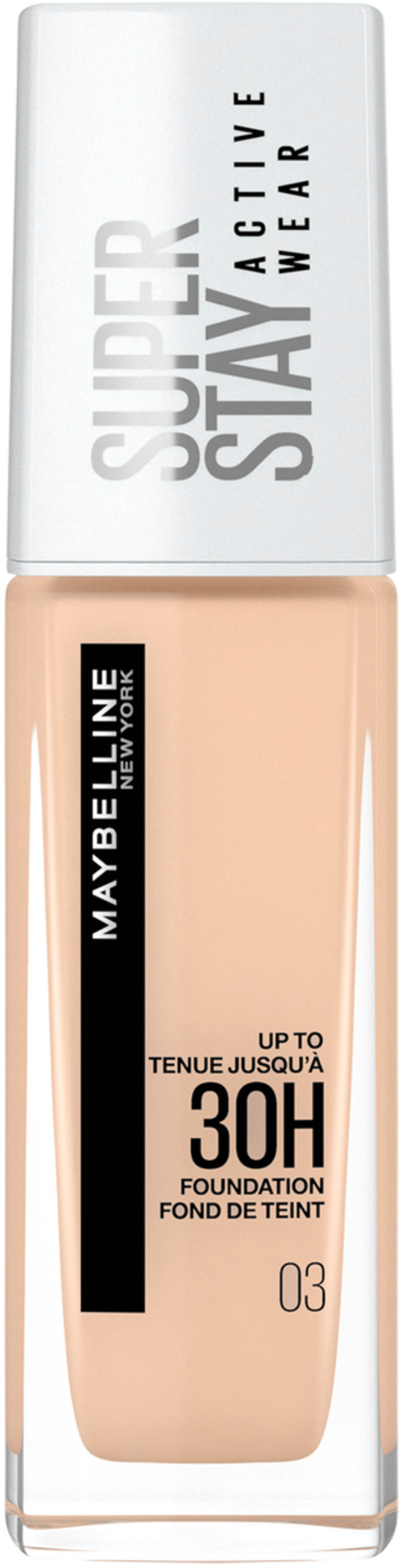 Bild 1 von Maybelline New York Super Stay Active Wear Foundation Nr. 03 True Ivory