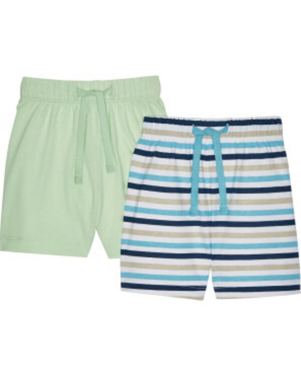Bild 1 von Doppelpack Shorts, 2er-Pack, Ergee, hellgrün