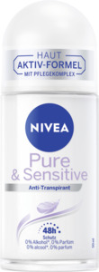 NIVEA Anti-Transpirant Roll-on Pure & Sensitive
