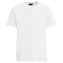 Bild 1 von Herren T-Shirt mit Henley-Ausschnitt WEISS