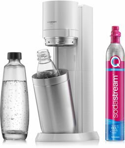 Sodastream Trinkwassersprudler Duo weiß für Glas- und PET-Flasche