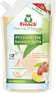 Frosch Reine Pflege Sensitiv-Seife Pfirsichblüte